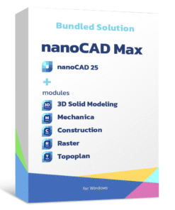 nanoCAD 25 + All Modules